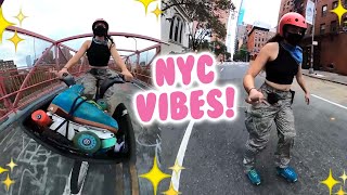 Roller Skating in New York City 💫