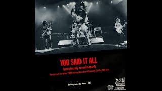 Tokyo Sabbath / You Said It All (Ozzy Cover)