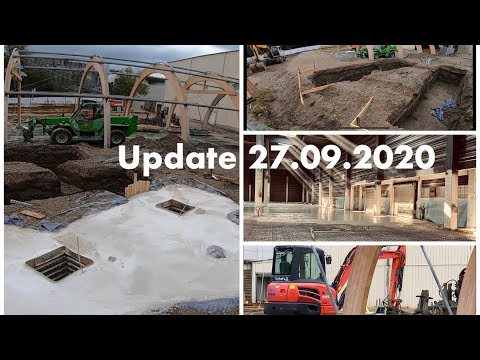 Movie Park Neuheit 2021 (Intamin Coaster) Baustellen Update 27.09.2020 - Neue Achterbahn Movie Park