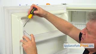 How to Replace Frigidaire/Electrolux Refrigerator Freezer Door Shelf Bin 240495805