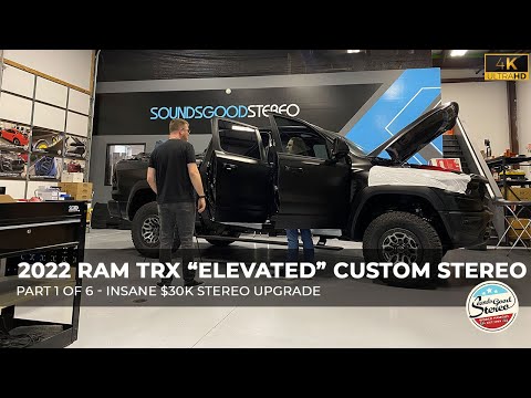 RAM Custom Subwoofer Enclosure for 2019-2023 Dodge RAM including TRX