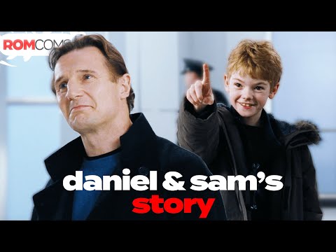 Daniel & Sam's Story (Liam Neeson) | Love Actually 20th Anniversary | RomComs