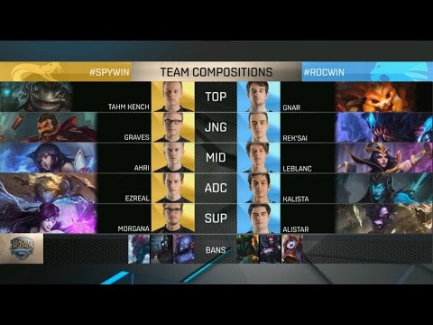 SPY vs ROC Highlights - SPLYCE vs ROCCAT - EU LCS Week 2 - SPRING 2016