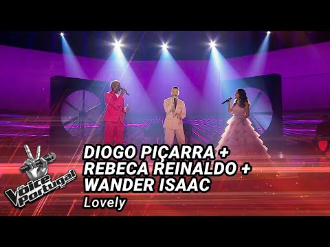 Diogo Piçarra, Rebeca Reinaldo and Wander Isaac - "Lovely" | Live Show | The Voice Portugal
