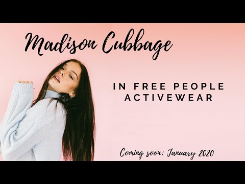 Free People Activewear | ft. Madison Cubbage