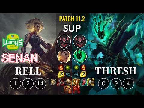 JAG Senan Rell vs Thresh Sup - KR Patch 11.2