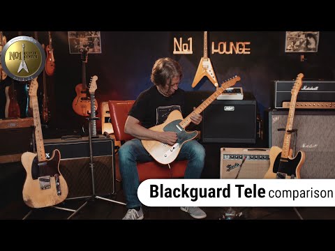Fender Blackguard Telecaster Comparision - "The World of Vintage Guitars"