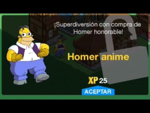 Los Simpson Springfield "Simpsonverso'21: Capítulo 10 - Homer anime y los Seres Etéreos" por Tony