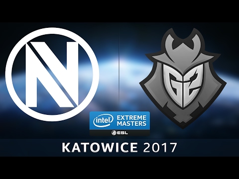 CS:GO - EnVyUs vs. G2 [Dust2] Map 1 - IEM Katowice 2017  - EU Qualifier - LB Round 3