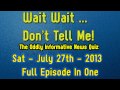 Wait Wait Don't Tell Me! July 27th 2013 - Full ...