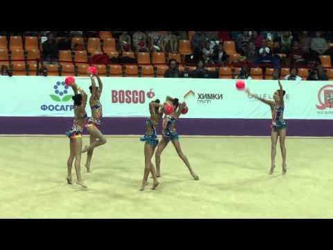 Junior Team Israel, 5 balls, Grand Prix, 2015, Final, Moscow.