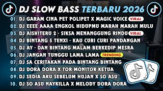 Download lagu DJ SLOWBASS TERBARU 2026 || DJ GARAM CINA PET POLIPET X MAGIC VOICE || DJ EEEE AAAA ENGKOL VIRAL  mp3