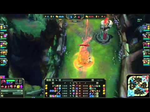 League of Legends - 4v5 Ranked Victory (Diamond V)