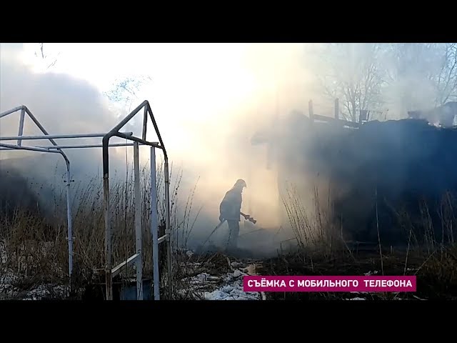 В садоводствах — поджоги