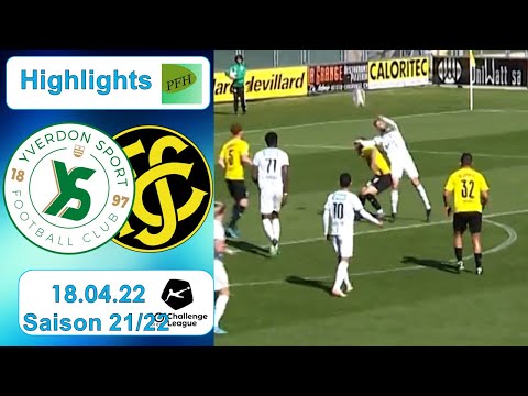Highlights: Yverdon - Sport FC vs FC Schaffhausen (18.04.22)