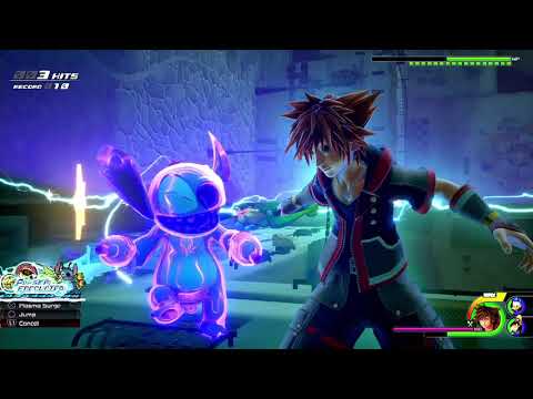 Kingdom Hearts III Beginner Scala ad Caelum Goatnort 1st Phase Strat Stitch