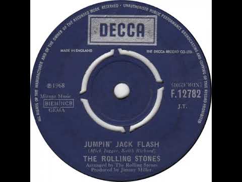 UK no. 1, (289) The Rolling Stones - Jumpin' Jack Flash