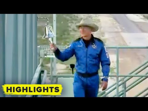 Watch Jeff Bezos board New Shepard crew capsule