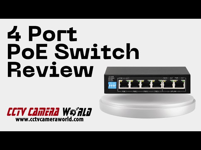 4 Port PoE Plus Switch