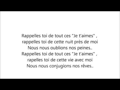 Rappelles toi - Ma2x - Paroles