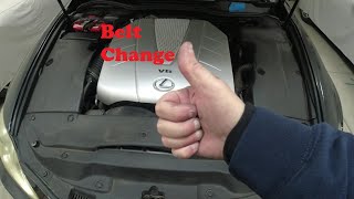 2006 Lexus IS350 – Serpentine Belt Replacement