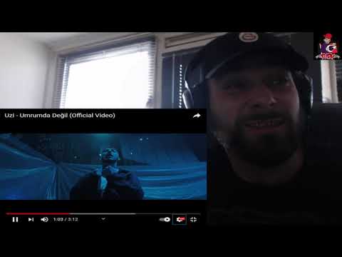 BozeTurk Reacting to ( Uzi - Umrumda Değil ) Türkçe music reaction