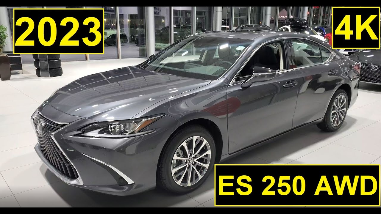 LEXUS ES 250 AWD 2023 Premium Package Cloudburst ...