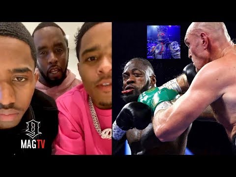 Diddy Believes The Mask Is Why Deontay Wilder Lost!👺