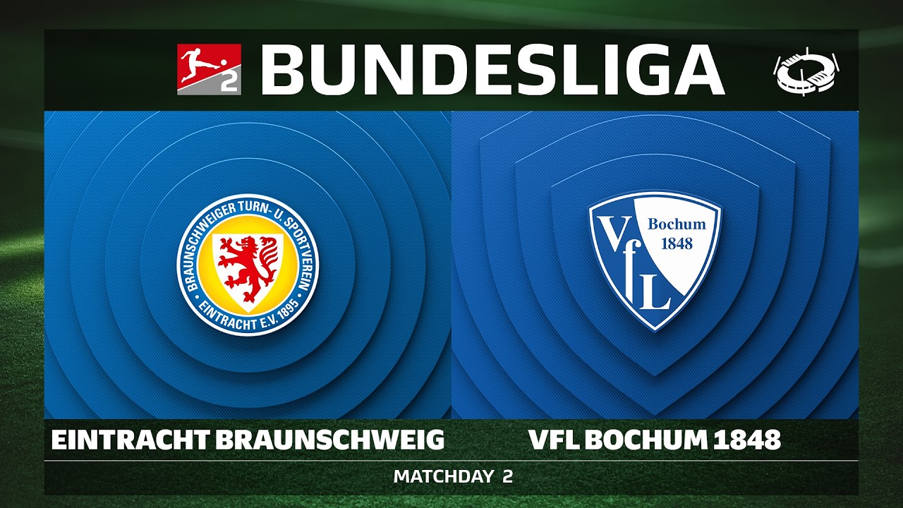 Eintracht Braunschweig vs. VfL Bochum 1848 | Matchday 2 - Bundesliga 2 2026/27