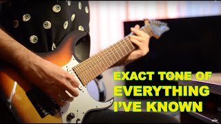How To Sound Like KoRn - Everything I&#39;Ve Known Ibanez Apex 100 K7 Universe tutorial