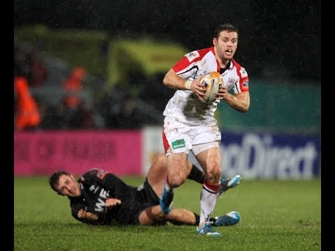 Darren Cave Try - Ulster v Ospreys February 7 2014