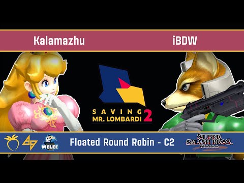 Saving Mr. Lombardi 2 - Kalamazhu (Peach) VS iBDW (Fox) - SSBM - Floated Round Robin (C2)