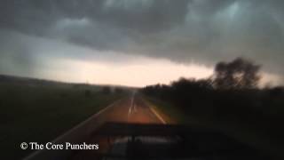 Damaging Winds near Wapanucka, Oklahoma May 20, 2013