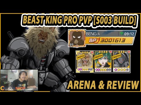 🔥🔥INJURY FOLLOW TEAM!! BUILD BEASTKING PRO PVP [REVIEW BENG S003] - ONE PUNCH MAN:The Strongest