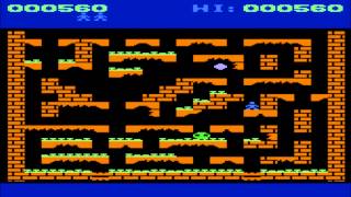 Dan Strikes Back for the Atari 8-bit family