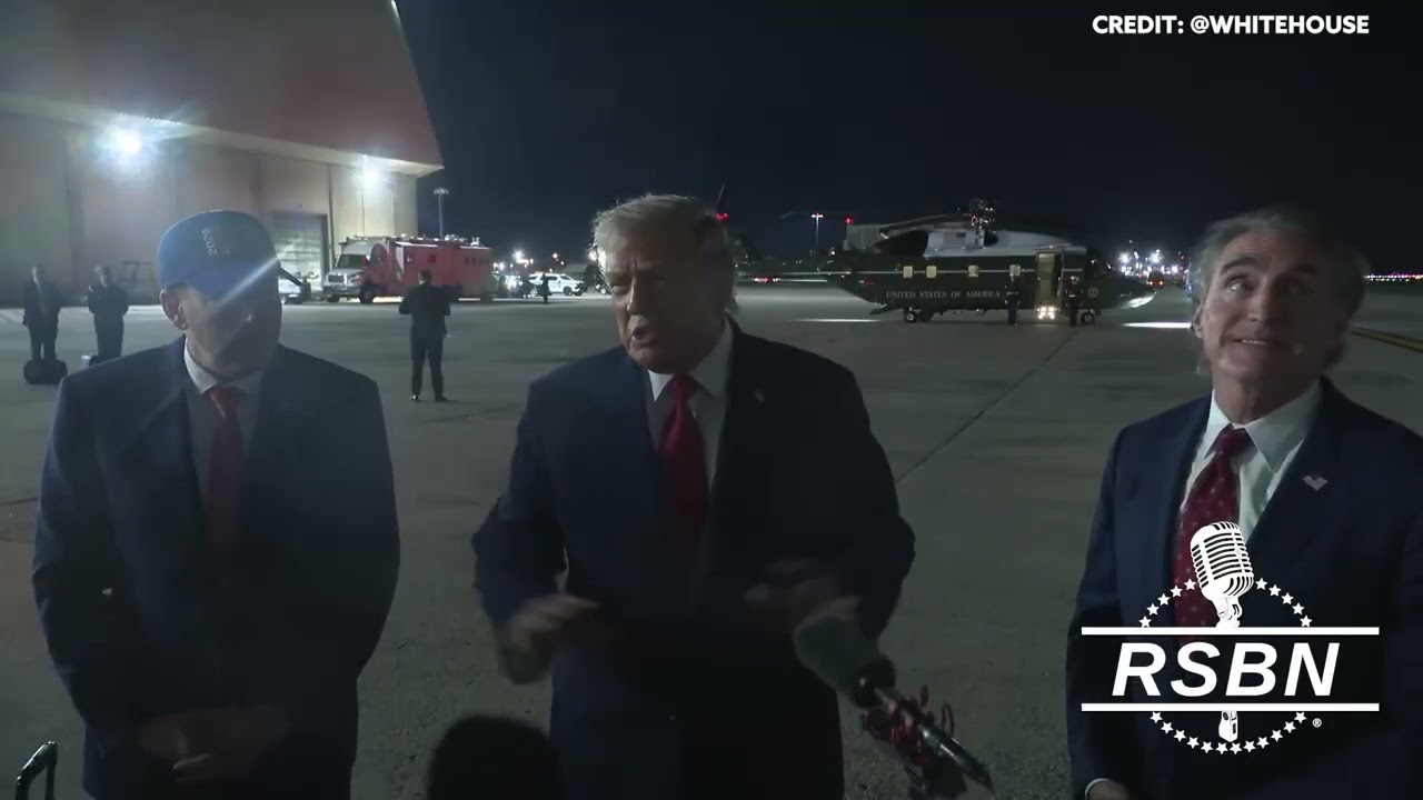 WATCH: President Trump Speaks with Press After NBA Finals Game 3 - 06/08/26