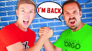 JUSTIN is BACK! Best Friend Trains with Spy Ninjas on How to be a YouTuber video