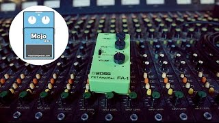 Video thumbnail for Boss FET Amplifier FA 1 - Mojostompboxes by TheSuperFunAwesomeHappyTimePedalShow