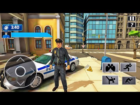 US Police Bike Gangster Chase Simulator - Android Gameplay
