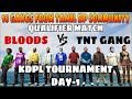 KDPL Tournament Qualifier Match | ALL Best Tamil Gangs in RP community | Match 1- BLOODS vs TNT Gang