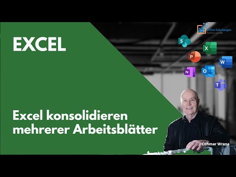 Excel konsolidieren mehrerer Arbeitsblätter