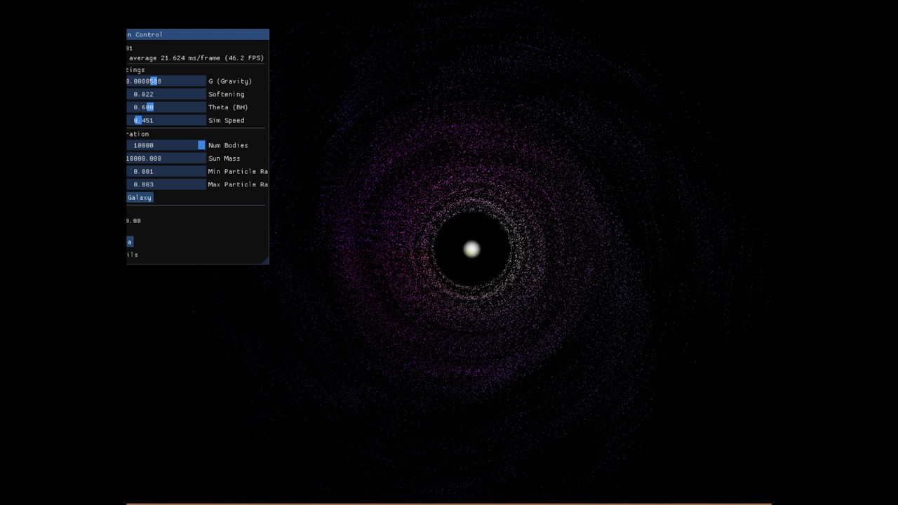 SpaceSim Demo