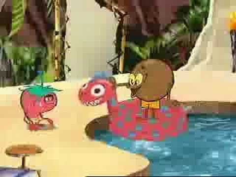 KidsWB: Coconut Fred's Fruit Salad Island Intro