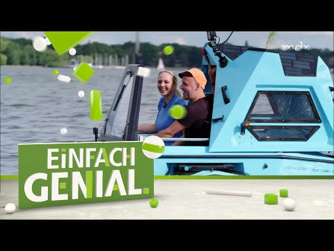 AMPHIBIENFAHRZEUG, Straße als LADESTATION, lenkbares EXTRARAD für ROLLSTUHL | MDR | Einfach genial