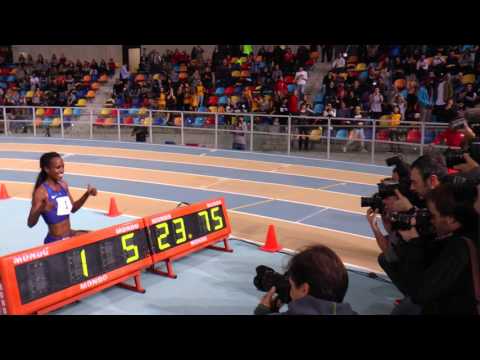 Genzebe Dibaba breaks World  Record (2000m)