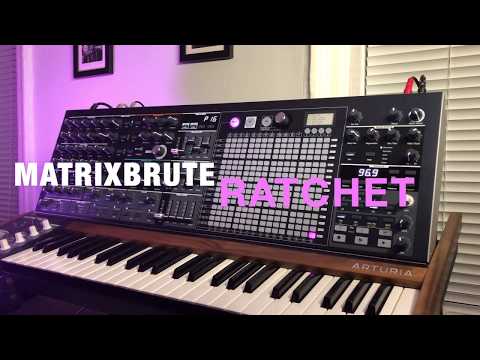 Arturia MatrixBrute RATCHETING with AD Envelopes