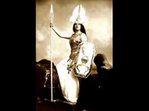 Salomea Kruszelnicka Sings "Ebben, ne andrò lontana," From Catalani's La Wally  1906