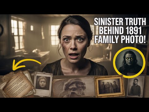 Revealed: The Sinister Truth Behind This 1891 Family Photo—A Terrifying Sixth Figure Exposed!