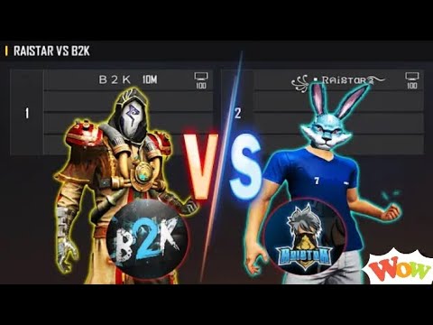 RAISTAR VS B2K | BORN2KILL AWM GOD VS ONE TAP KING RAISTAR 🗿☠️