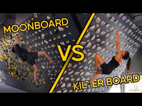 Do you prefer Moonboard or Kilterboard?